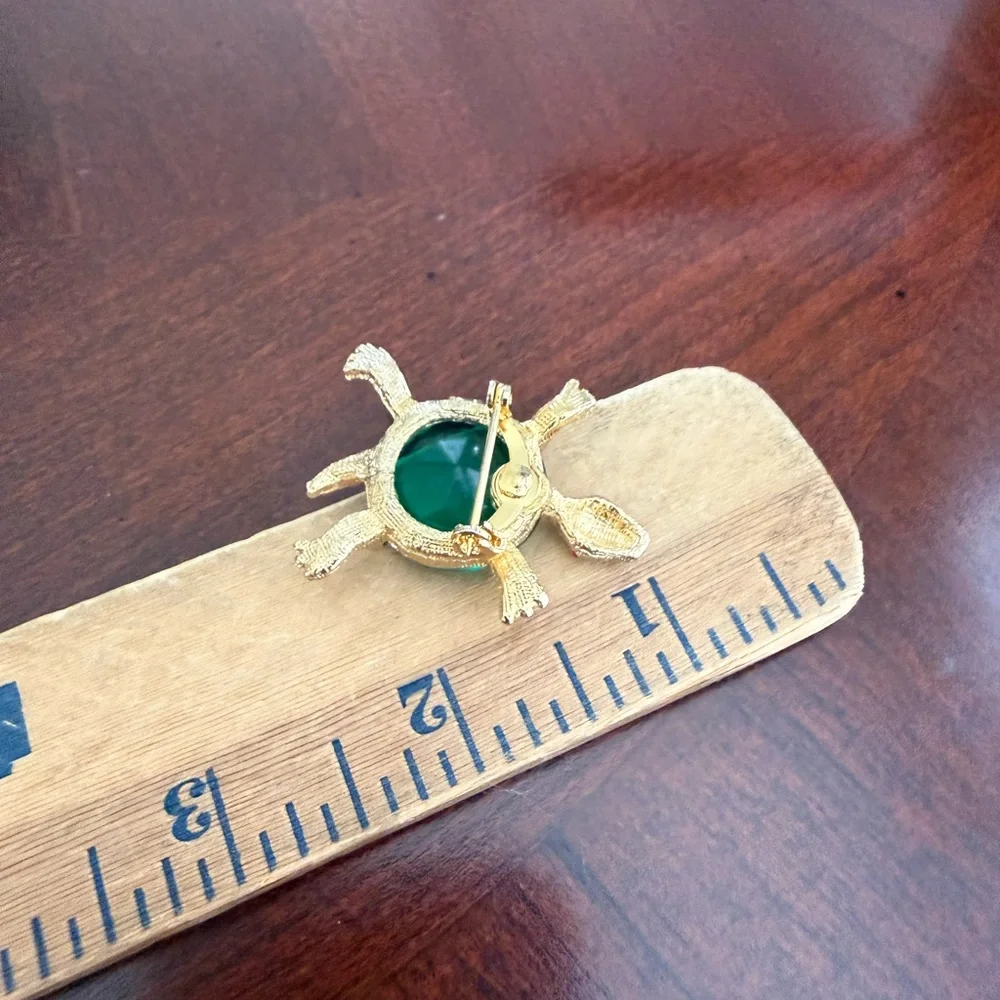 Vintage turtle Brooch - Picture 3 of 3